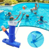 Pool Spa Jet Vacuum Cleaner Brush, With 5 Section Pole Ideal For Frame Above Ground/Inflatable Pools, Spa, Hot Tub, Pond, Fountain Vacuuming, No Elect