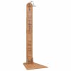 Garden Shower Solid Teak 27.6"x29.5"x80.3"