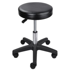 3in Foam Hydraulic Stool Black