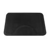 3â€²x 4.5â€²x 1/2" Beauty Salon Square Anti-fatigue Salon Mat (Square Outside And Round Inside) Black