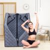 Portable Sauna for Home - Steam Sauna Tent;  Personal Sauna - Sauna Heater;  Tent;  Chair;  Remote Included for Home Sauna - Enjoy Your Own Personal S