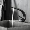 Deck Mounted Basin Single Handle Matte Black Bathroom Faucet RBF60005MBP