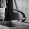 Deck Mounted Basin Single Handle Matte Black Bathroom Faucet RBF60005MBP