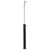 Garden Solar Shower Black 84.6" 2.1 gal