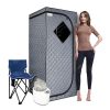 Sojourner Portable Sauna for Home - Steam Sauna Tent, Personal Sauna - Sauna Heater, Tent, Chair, Remote Included for Home Sauna - Enjoy Your Own Pers