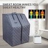 Sojourner Portable Sauna for Home - Steam Sauna Tent;  Personal Sauna - Sauna Heater;  Tent;  Chair;  Remote Included for Home Sauna - Enjoy Your Own